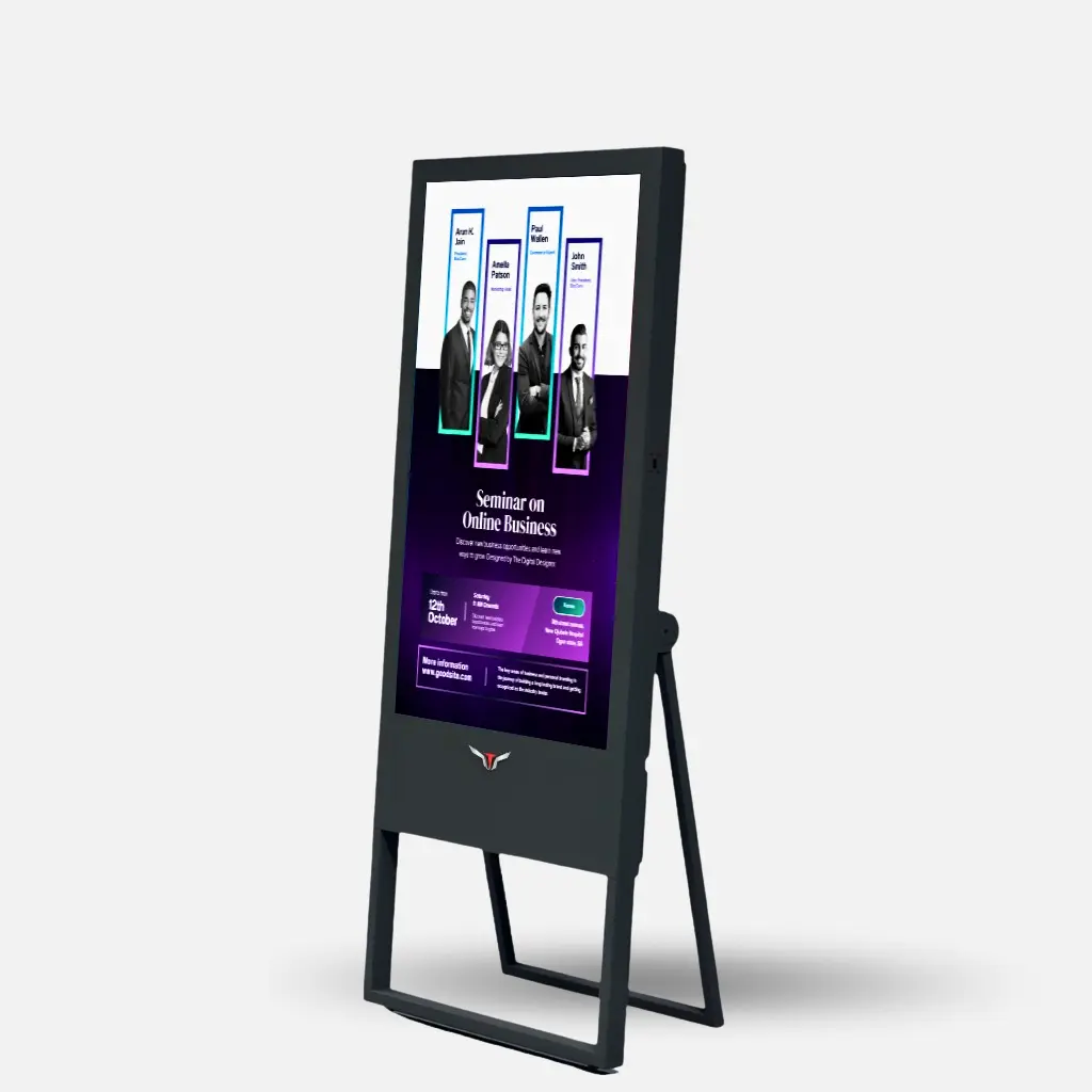 A-Frame Digital Display