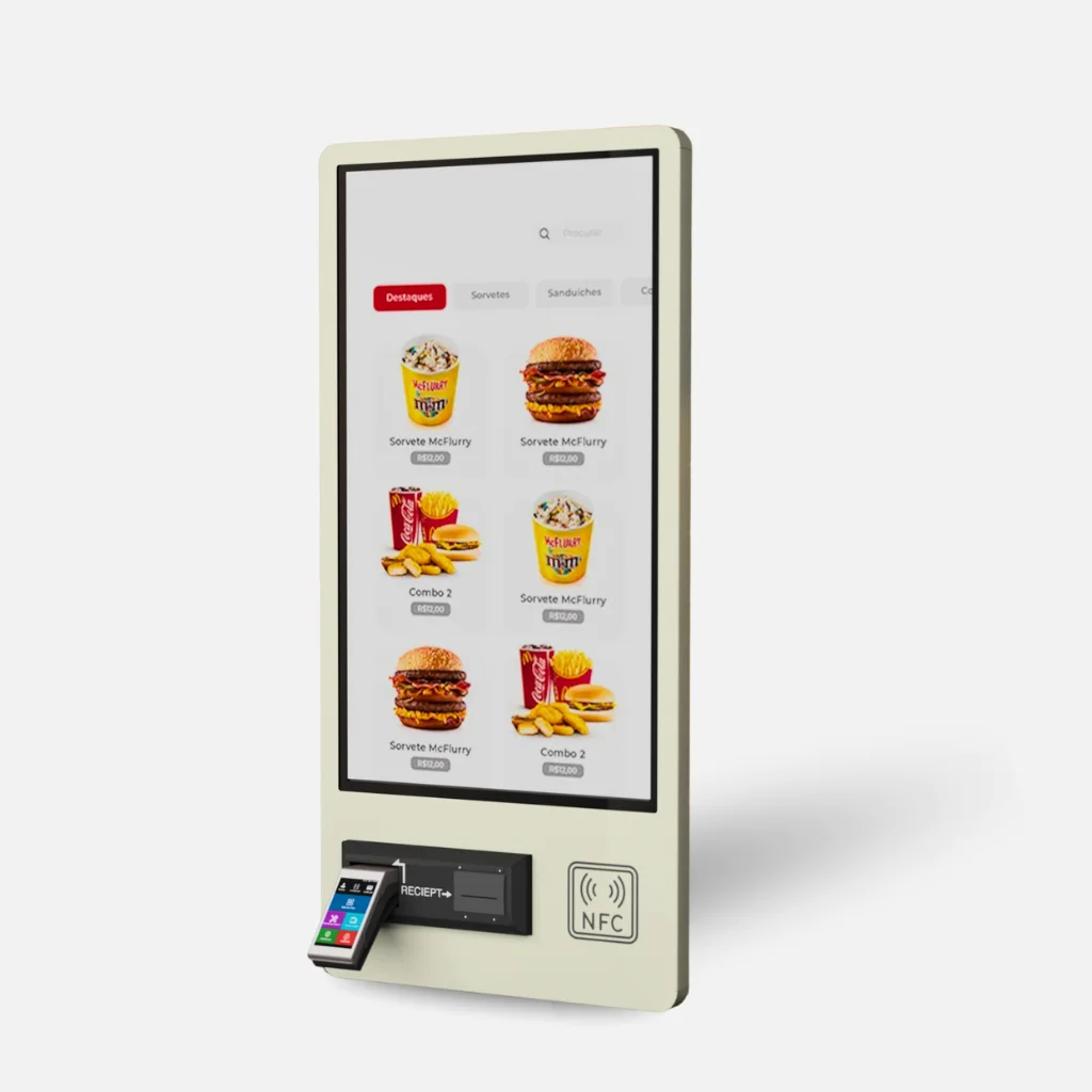 Self-Ordering Wall Kiosk