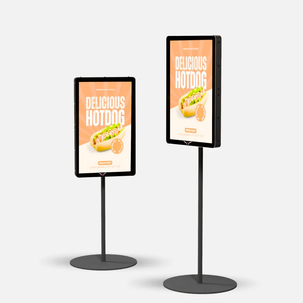 Slim Portrait Digital Display