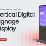 Vertical Digital Signage Display