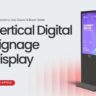 Vertical Digital Signage Display